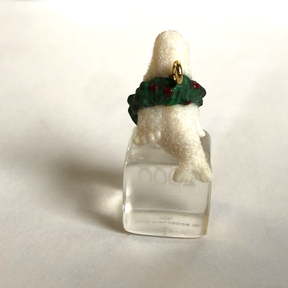 Hallmark Christmas Ornament Keepsake Miniature Ice Block Buddies 2000 Polar Bear - Picture 5 of 12